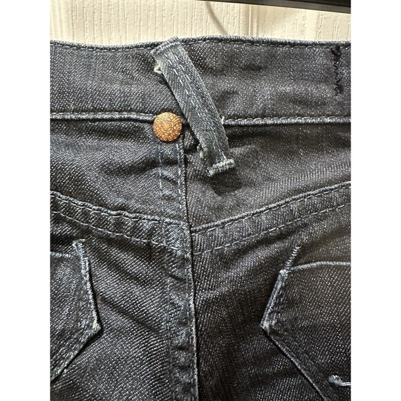 Union Women's Jeans Size 29 Blue Denim Dark Wash (Inside seem 32) - Picture 16 of 16